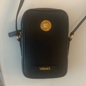 Versace - Medusa Biggie Small Crossbody - Black